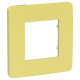 UNICA STUDIO рамка 1-постовая, ЗЕЛЕНОЕ ЯБЛОКО/бежевый