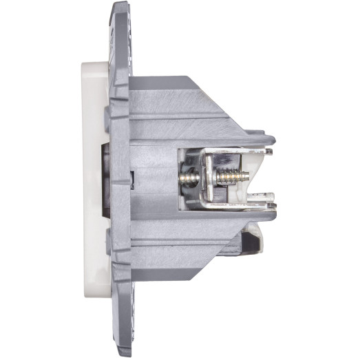 Розетка компьютерная двойная RJ45 категория 5e UTP - Legrand/Daccord Inspiria - белый