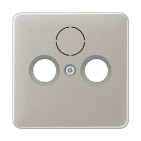 JUNG CD 500/CD plus Платина Накладка TV-FM-SAT