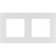 Рамка 2 поста - Legrand Etika - белый