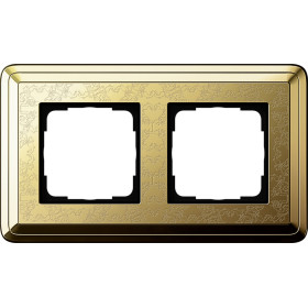 Gira ClassiX Art Латунь/Латунь Рамка 2-ая