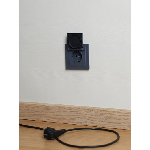 BRITE Роз. с з/к/ш с кр. 16А IP44 РСбш10-3-44-БрМ мар. IEK