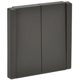 IEK FORTE&PIANO Серый Выключатель 2-кл перекрестный 10А FP309