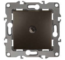 ЭРА 12-3102-13 Розетка TV проходная, IP20, Эра12, бронза (10/100/3200)