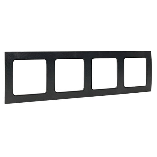 Стокгольм Рамка 4-местная черная EKF PROxima