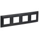 SKANDY Рамка 4-мест. SK-F04Bl черн. IEK