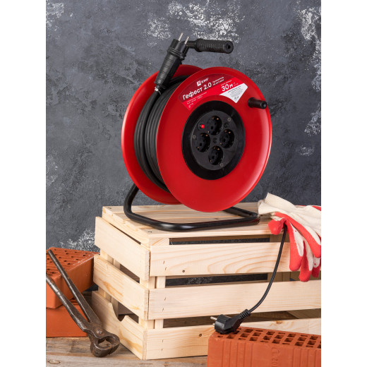 Удлинитель на катушке 