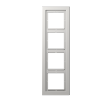 JUNG LSD Светло-серая (дуропласт) Рамка 4-ая