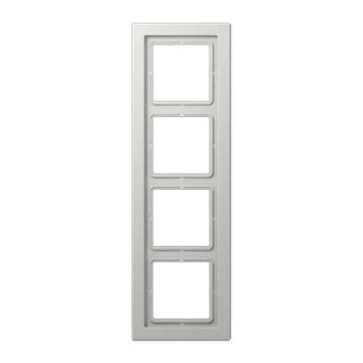 Рамка 4-кратная, светло-серая