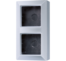 JUNG AS 500 Алюминий Коробка для накладного монтажа 2-кратная