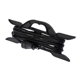 PROconnect Удлинитель-шнур на рамке ПВС 2х0.75, 10 м, б/з, 6 А, 1300 Вт, IP20, черный (Сделано в России)