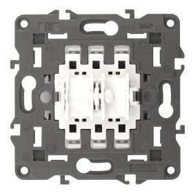 ЭРА 12-1109-99 Переключатель для жалюзи (выкл), 10АХ-250В, Эра12, механизм (10/100/3000)