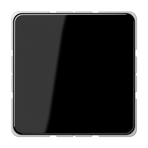 Крышка без отверстий с несущим каркасом для произвольных вырезов, черная