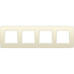 Niko Original Слоновая кость Рамка на 4 поста