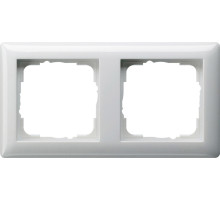 Gira Standard 55 Бел глянц Рамка 2-ая