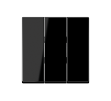 JUNG Черная Клавиша для выключателя 3-клавишного арт. 5306EU