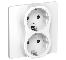 FLITE Роз. 2-я с з/к/ш 16А РСш12-0-К-ФлБ бел. IEK