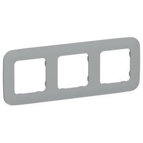 FLITE Рамка 3-мест. РУ-3-А-ФлС сер. IEK