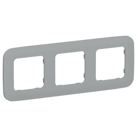 FLITE Рамка 3-мест. РУ-3-А-ФлС сер. IEK