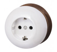 BIRONI Фаберже Керамика Перламутр Розетка с/з