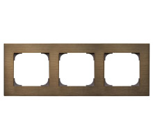 ABB SKY Античная латунь Рамка 3-ая