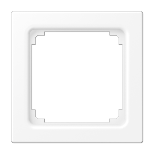 Рамка промежуточная для монтажа устройств 50х50, термопласт, белый матовый