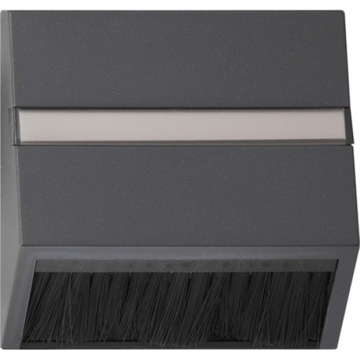 Накладка для приборов с квадратной центральной панелью и наклонным выходом