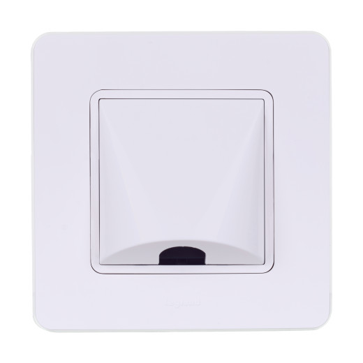 Вывод кабеля IP21 - Legrand/Daccord Inspiria - с зажимом для кабеля - белый