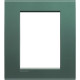 Livinglight Рамка прямоугольная, 3+3 модуля, цвет зелёный шелк