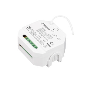 Arlight INTELLIGENT Релейный модуль SMART-701-72-WTI-WTO-PS-IN  (230V, 1x15A, TUYA Wi-Fi, 2.4G) (IARL, IP20 Пластик, 5 лет)