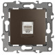 Розетка ЭРА Серия 12 12-3107-13 информационная RJ45 IP20 бронза