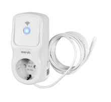 Новатек-Электро Wi-Fi многофункциональный таймер в розетку с реле напряжения ограничением мощности и тока, терморегулятор, счетчиком электроэнергии ЕМ