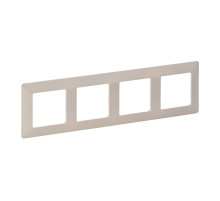 Legrand Valena LIFE Слоновая кость Рамка 4-ая.