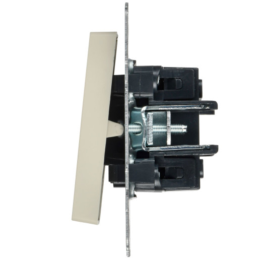 BRITE Выключ. 2-кл. с инд. отел. 10А ВС10-2-9-БрКр беж. IEK