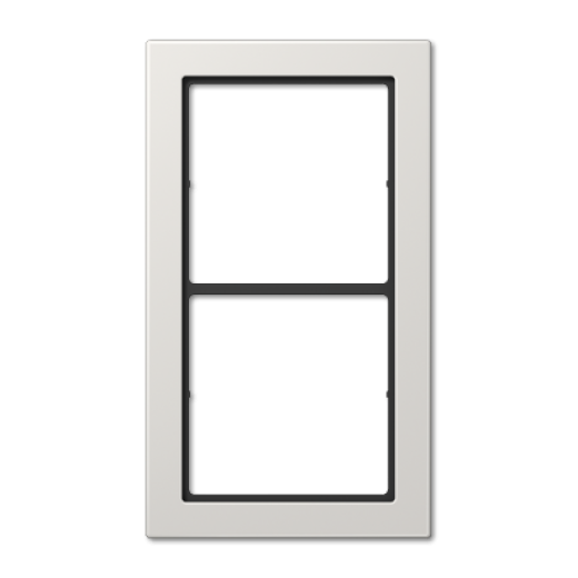 Рамка 2-кратная, светло-серая