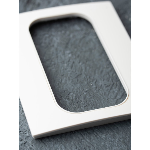 Стокгольм Рамка для розетки 2-местная белая EKF PROxima