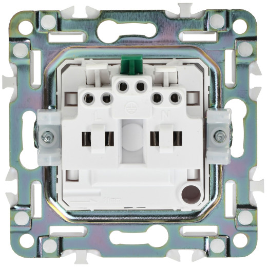 SKANDY Роз. с з/к/ш 16А SK-R04W арк. бел. IEK