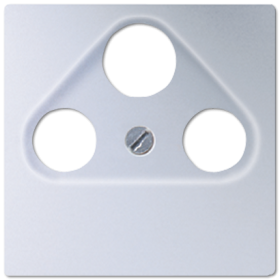 JUNG A 500 Алюминий Накладка TV-SAT-FM розетки