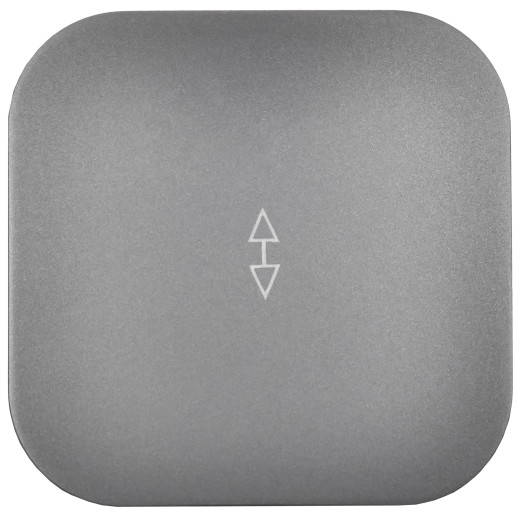 GLORY Выключ. 1-кл. прох. о/у 10А ВСп10-1-0-ХСм сталь м. IEK