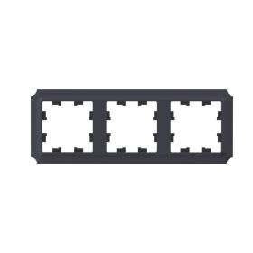 Systeme Electric AtlasDesign Antique Карбон Рамка 3-ая, универсальная