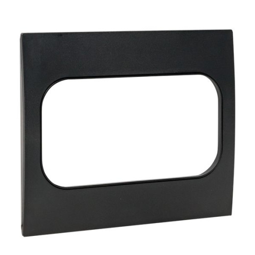 Стокгольм Рамка для розетки 2-местная черная EKF PROxima