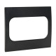Стокгольм Рамка для розетки 2-местная черная EKF PROxima
