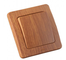 Hegel Мастер внутр Дуб ВС10-331-05 Выключатель 1-клавишный, с самовозвр.