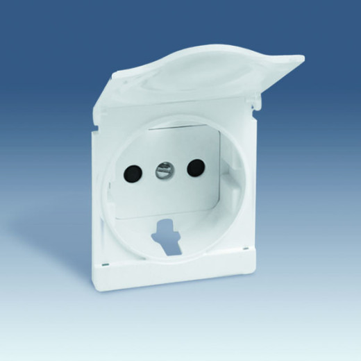 Накладка со шторками и крышкой на 75432-, 75464-69, S82C, алюминий