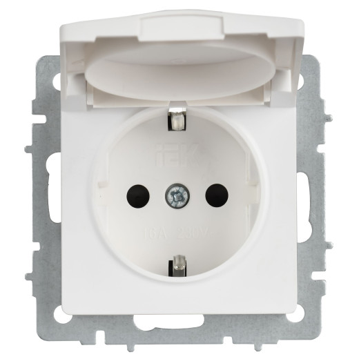 BRITE Роз. с з/к/ш с кр. 16А IP20 РСбш10-3-БрАБ а/б IEK