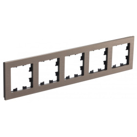 Systeme Electric AtlasDesign Nature Металл латунь Рамка 5-ая, универсальная