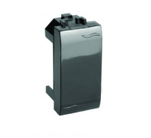 DKC Brava Заглушка, черная, 1мод.