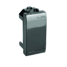 DKC Brava Заглушка, черная, 1мод.