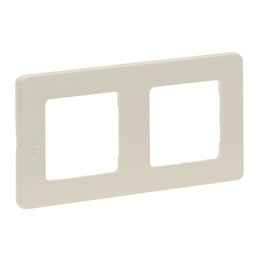 Рамка 2 поста - Legrand/Daccord Inspiria - слоновая кость