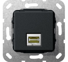 Gira S-55 Крем глянц Разъем MJ RJ45 Cat 6A 10 GB